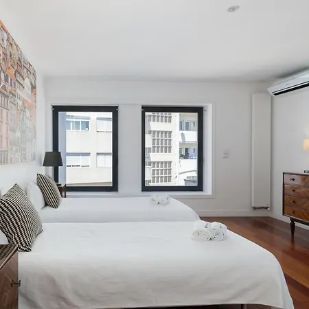 Apartmán Bright Modern Flats With Balcony - City Center Porto